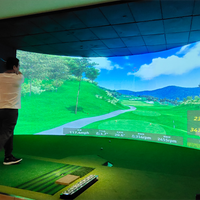 Vista previa de la imagen de Simulador multideporte de interior — Golf y fútbol