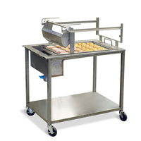 Commercial Donut Glazing Machine — Sliding Icing Table image preview