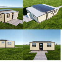 Vista previa de la imagen de Expandable Container House — Flat-Pack Modular Cabin