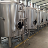 Bright Beer Tank — Jacketed 304 Stainless Storage Vessel image preview