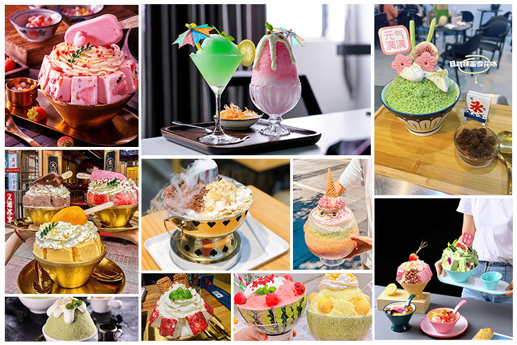 Commercial Snowflake Bingsu Ice Machine — 90 kg/Day