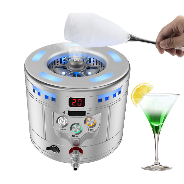 Portable Dry Ice Maker & CO2 Glass Chiller