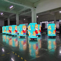 Cylindrical Can-Shaped LED Display — Custom Digital Signage Column image preview