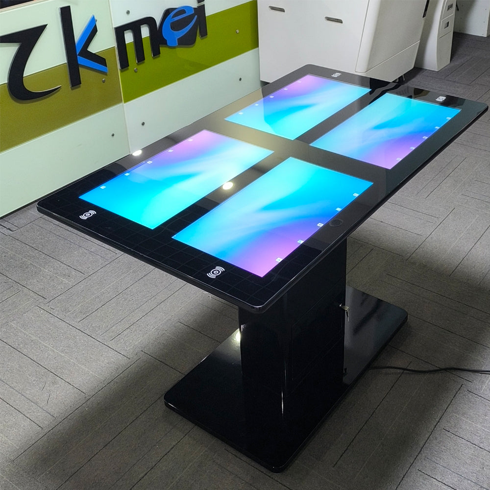 4 x 21.5" Interactive Smart Touch Table with NFC & Wireless Charging