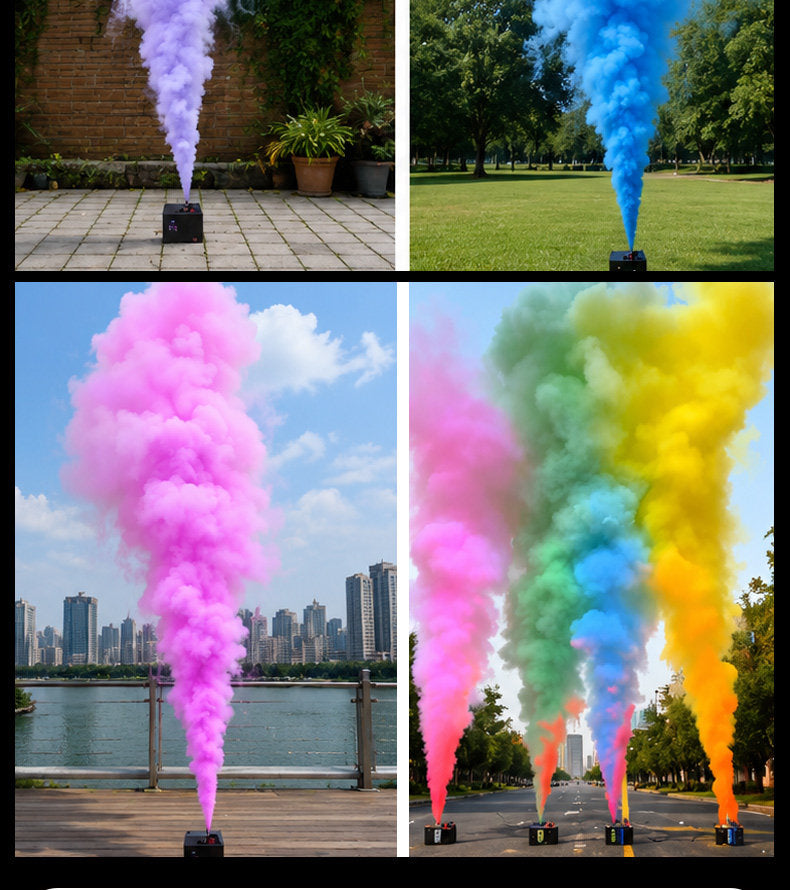 3000W DMX512 Color Fog Jet Machine — Remote Control