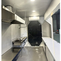 Commercial Mobile Food Trailer with Full Kitchen — BBQ &amp; Bar image preview