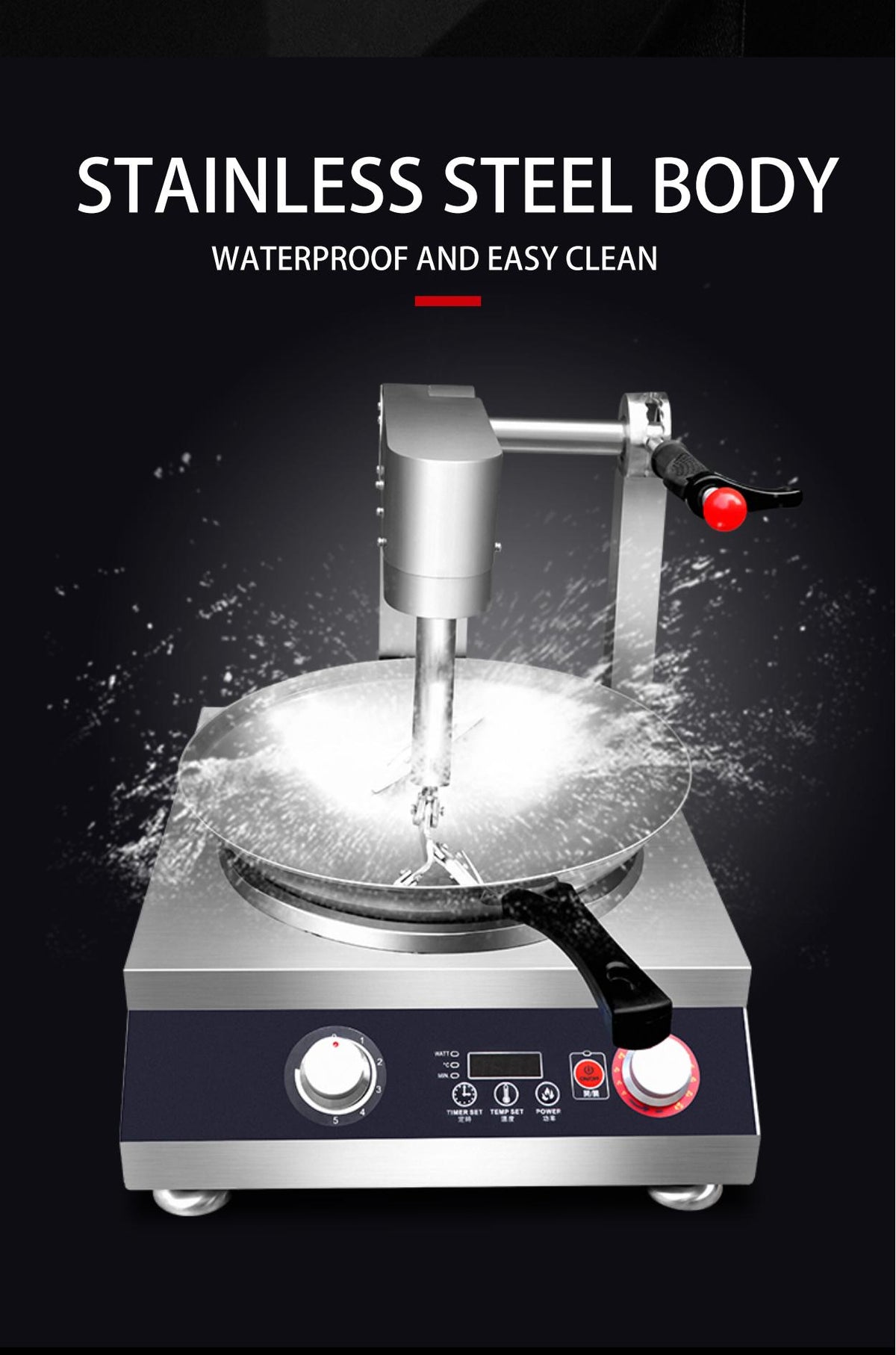 Automatic Stir-Fry Wok Cooking Machine — Commercial