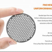 Bottomless Espresso Portafilter Basket — 304 Stainless Steel image preview