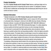 Portable CO2 Volume Tester for Carbonated Drinks image preview