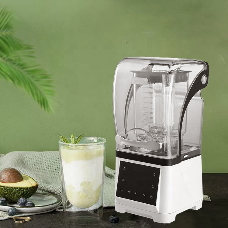 Heavy-Duty Commercial Blender with Sound Cover — 2.2 kW