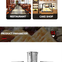 Commercial Electric Crepe Maker — Adjustable 3–14 in image preview