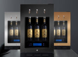 Wine Dispenser Cooler — 6-Bottle Chiller with 3 Spouts
