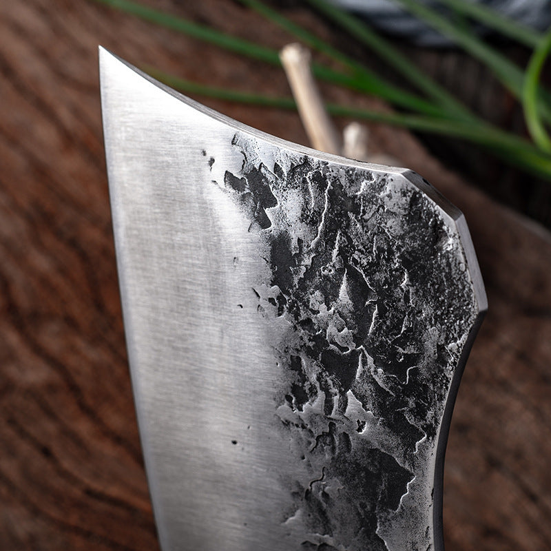 Brutal Stainless Steel Chef Knife with Wenge Handle