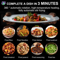 Commercial Automatic Stir-Fry Cooking Robot — Electric Wok Machine image preview