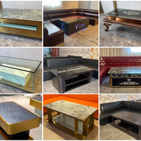 LED Infinity Mirror Bar Table for Nightclubs &amp; Lounges image preview