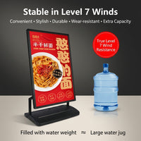 Foldable LED A-Frame Light Box — Double-Sided Sidewalk Sign image preview