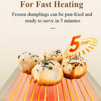 Commercial Electric Dumpling Fryer — Automatic Gyoza &amp; Potsticker Cooker image preview