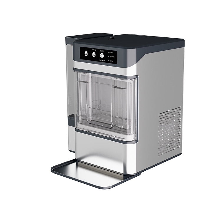 Portable Countertop Nugget Ice Maker — Stainless Steel