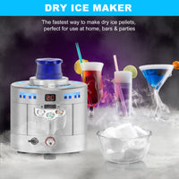 Portable Dry Ice Maker &amp; CO2 Glass Chiller image preview