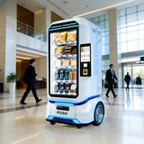 Automatic Vending Machine — Touchscreen, Card & Cashless Payment