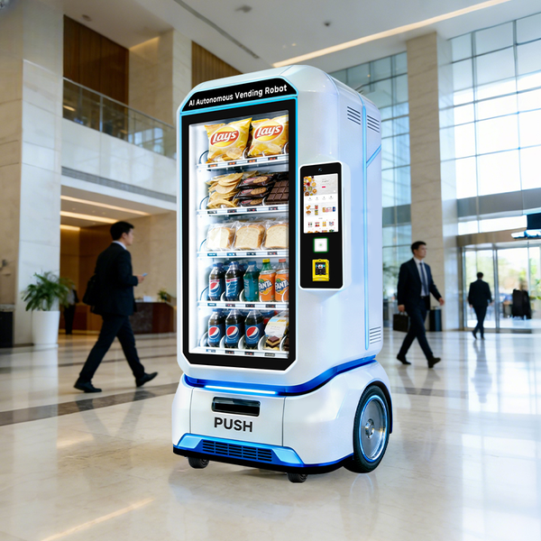 Automatic Vending Machine — Touchscreen, Card & Cashless Payment