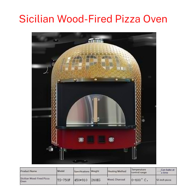 Napoli-Style Gas Pizza Oven