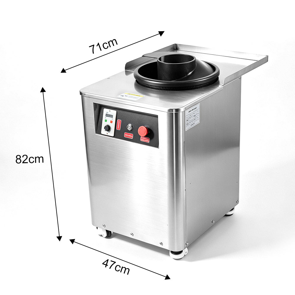 Commercial Dough Rounder — Stainless Steel Desktop Rounding Machine (30–500g)