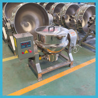 Commercial Tilting Electric Jacketed Kettle with Agitator image preview