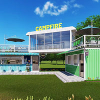 Modular Container House — Insulated Steel Prefab Cabin (20/40 ft) image preview