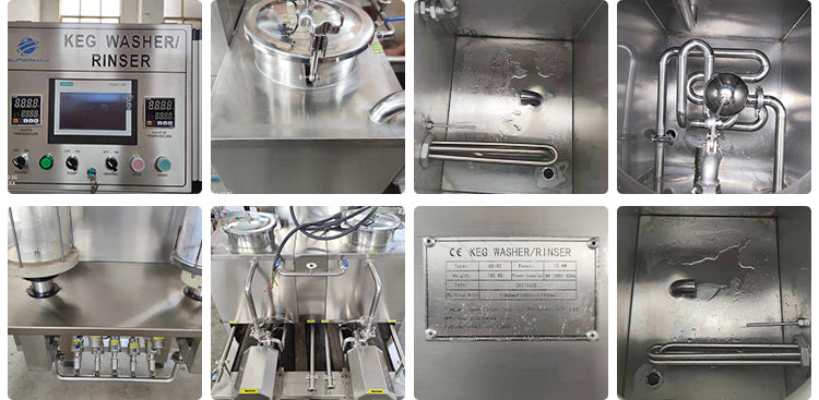 Semi-Automatic Beer Keg Washer & Filler