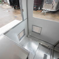 Enclosed Mobile Food Trailer — Towable Concession Cart image preview