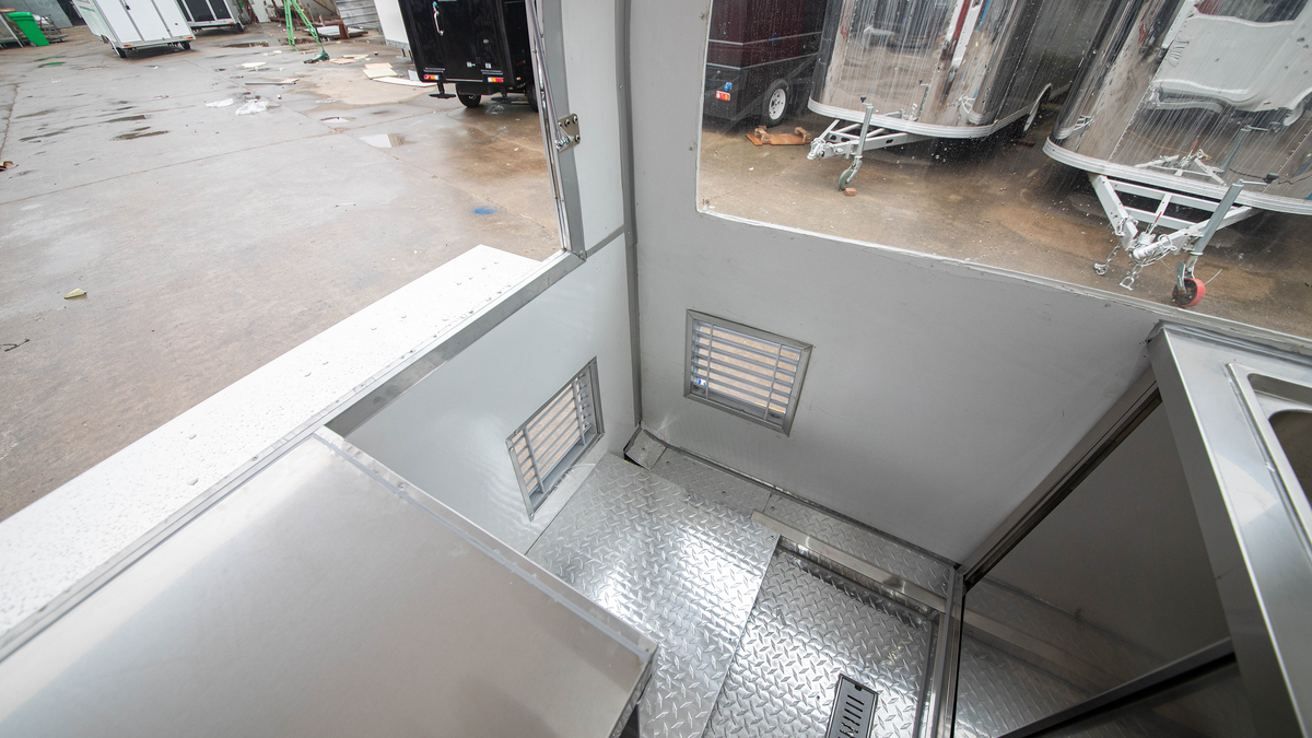 Enclosed Mobile Food Trailer — Towable Concession Cart
