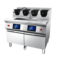 Automatic Commercial Wok Cooking Machine — U-Shape Robot Stir-Fry image preview