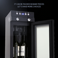 Commercial 2-Bottle Wine Dispenser — Glass Door, Temperature-Controlled image preview