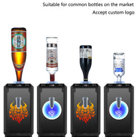 Countertop Liquor Shot Chiller — 2-Bottle, 1L Tank image preview