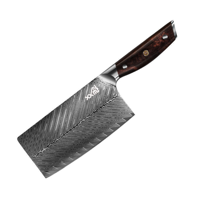 67-Layer Damascus Steel Kitchen Knife