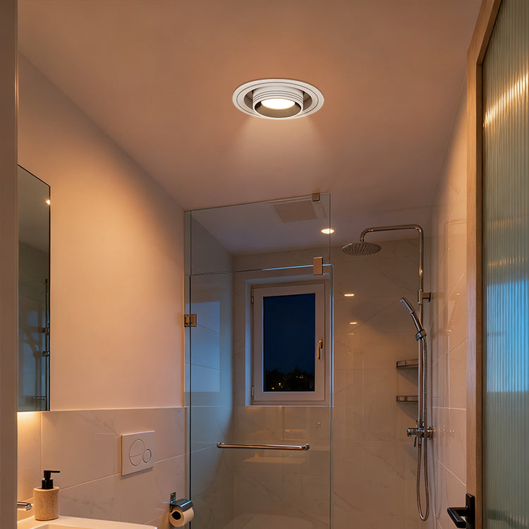 Commercial LED Track Spotlight — 30W Adjustable Anti-Glare