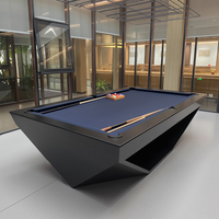 Aperçu : Billard 3 en 1 ardoise, table à manger — bois massif