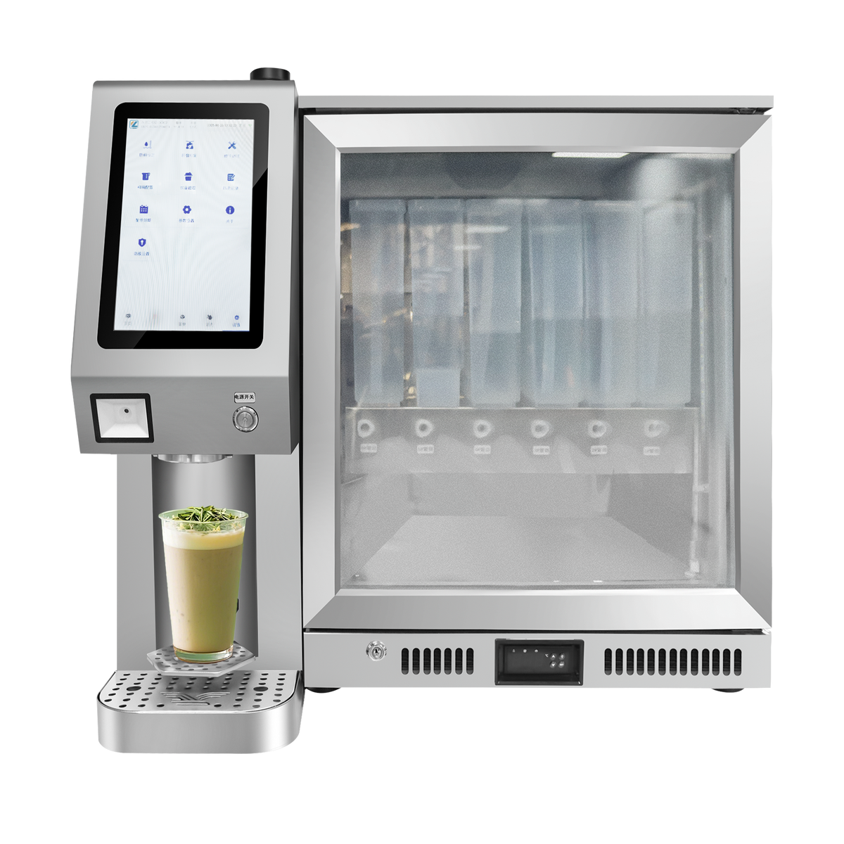 Automatic Bubble Tea Machine — 8-Tap Countertop Beverage Dispenser