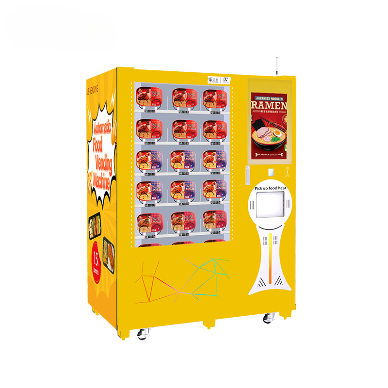 Automatic Hot Food Vending Machine — Cook & Serve
