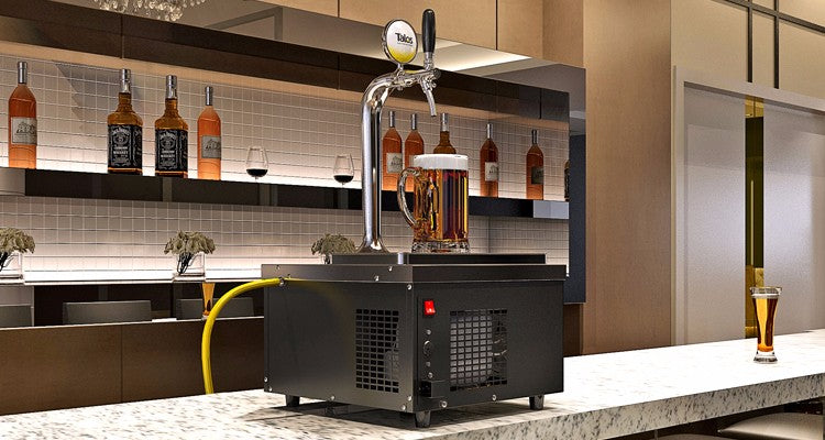 Countertop Draught Beer Cooler – 2 Taps