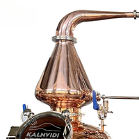 Commercial Reflux Column Still — Copper &amp; Stainless Distillation System image preview