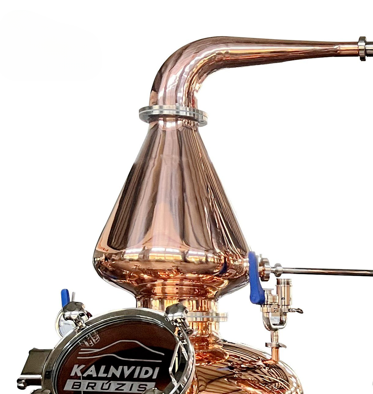 Commercial Reflux Column Still — Copper & Stainless Distillation System