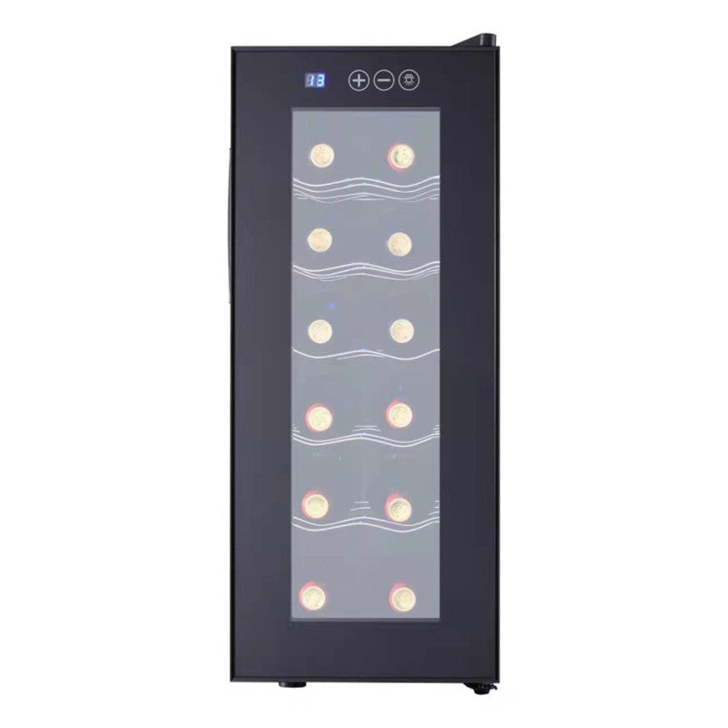 Thermoelectric Wine Refrigerator — 33L, Silent, Touchscreen