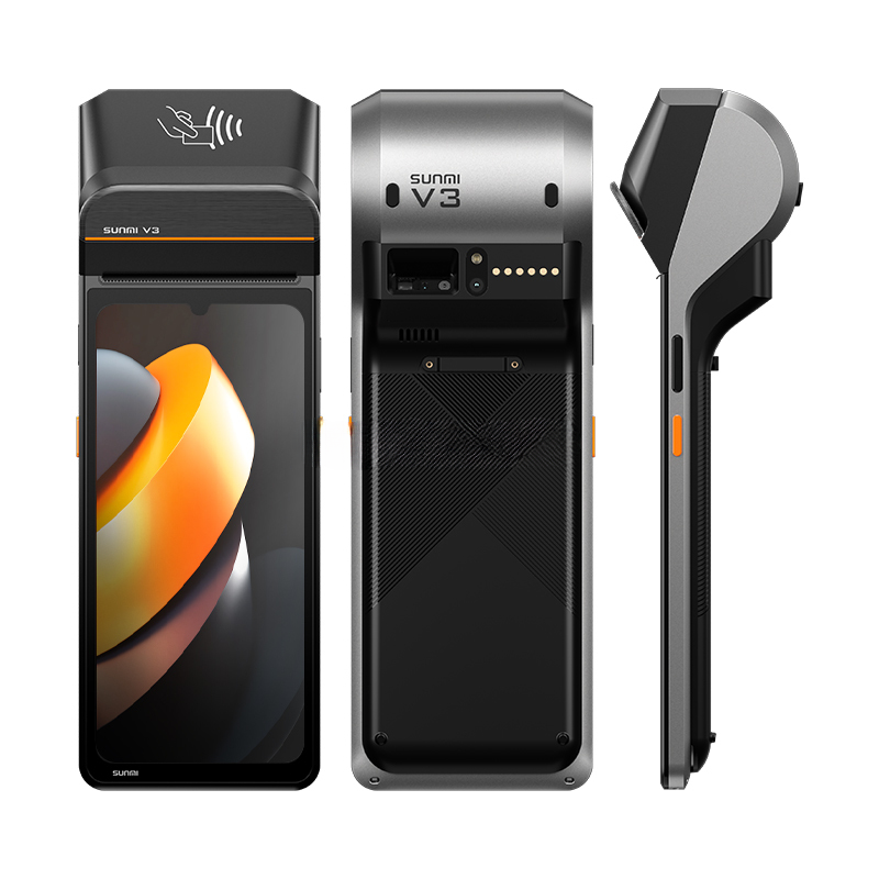 Handheld Android Mobile POS Terminal with Built-In Thermal Printer