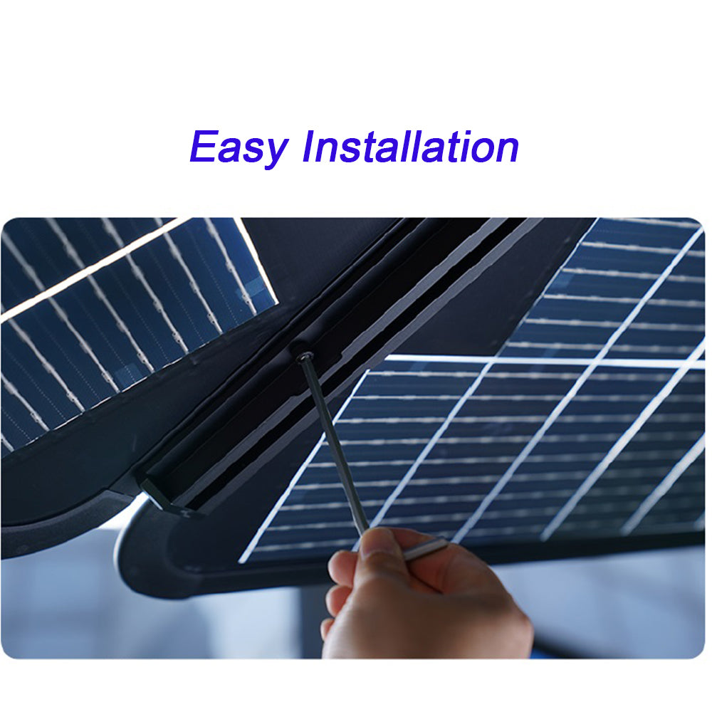 Off-Grid Solar Flower Power Station — Full Home Kit