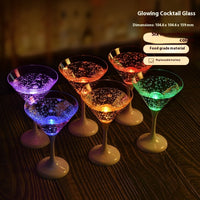 LED Illuminated Cocktail Glass Set — 6 Pieces image preview