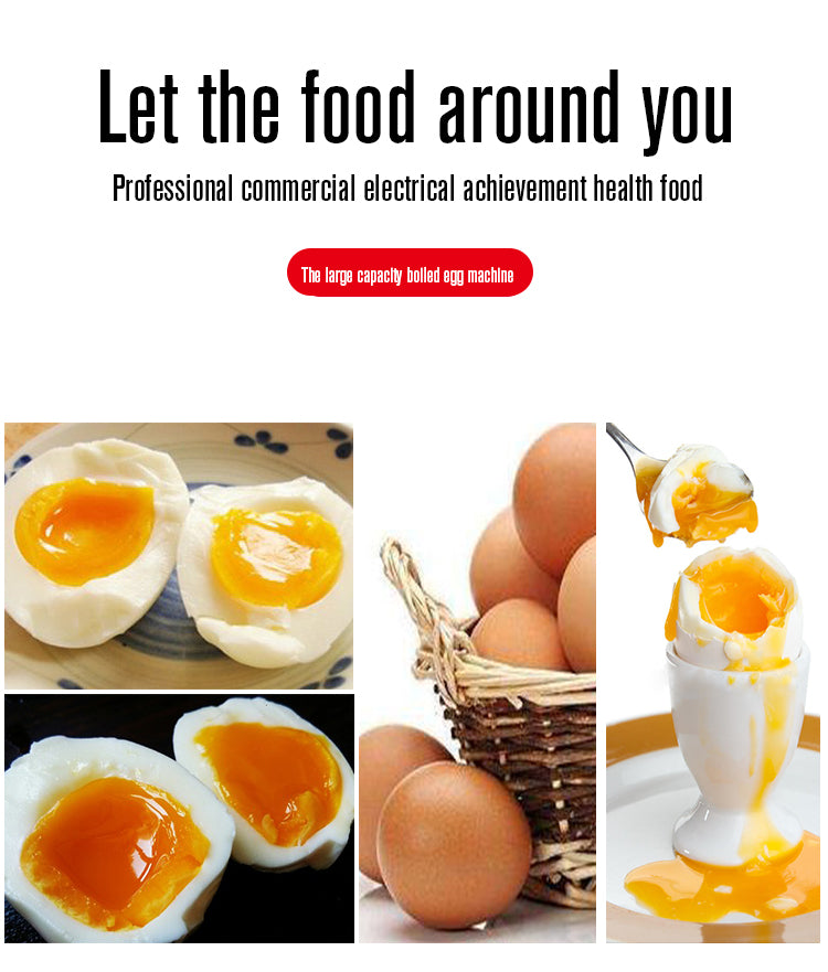 Commercial Hot Spring Egg Machine — Automatic Temperature Control