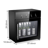 4-Bottle Wine Dispenser with LED Touch Screen — Argon Preservation image preview