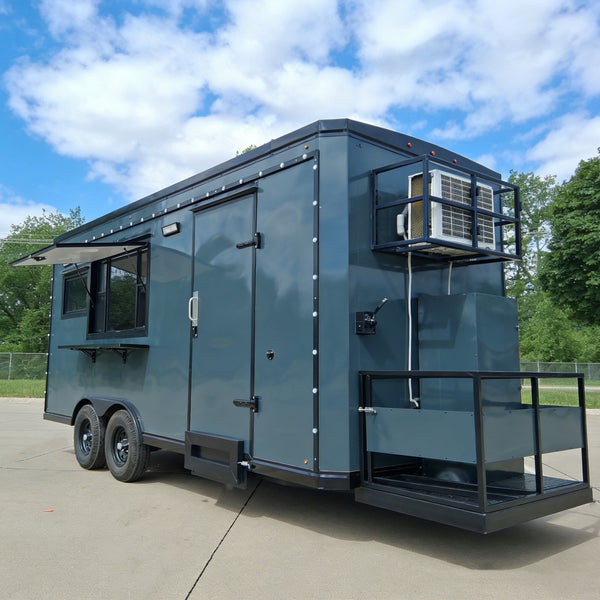 Fully Equipped Mobile Food Concession Trailer